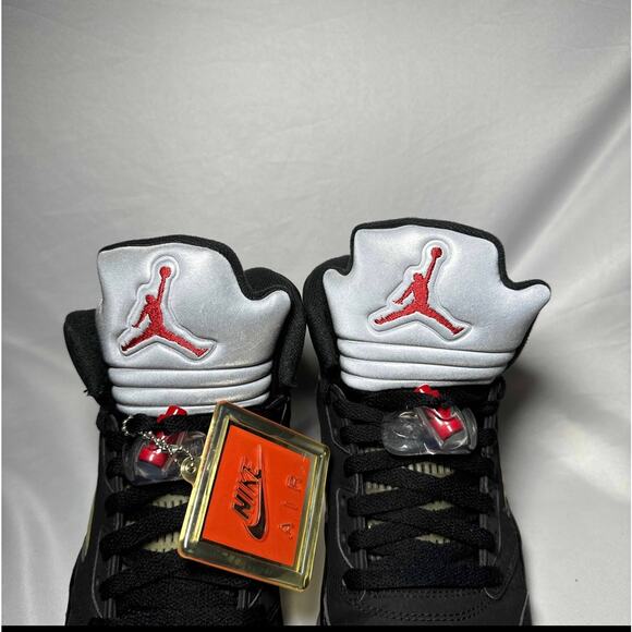 Size 7 - Nike Air Jordan 5 Retro OG Black Metallic 2016 Men\'s Shoes Ships Now main image 4